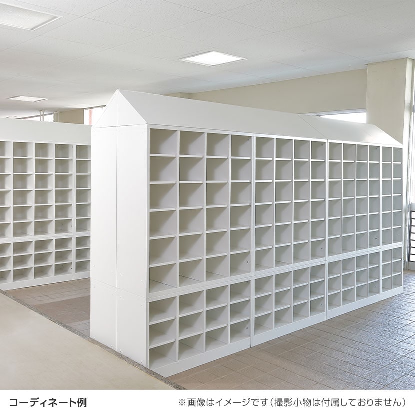 送料無料】 18人用 オープンシューズロッカー 3列6段 幅755.5×奥行350 