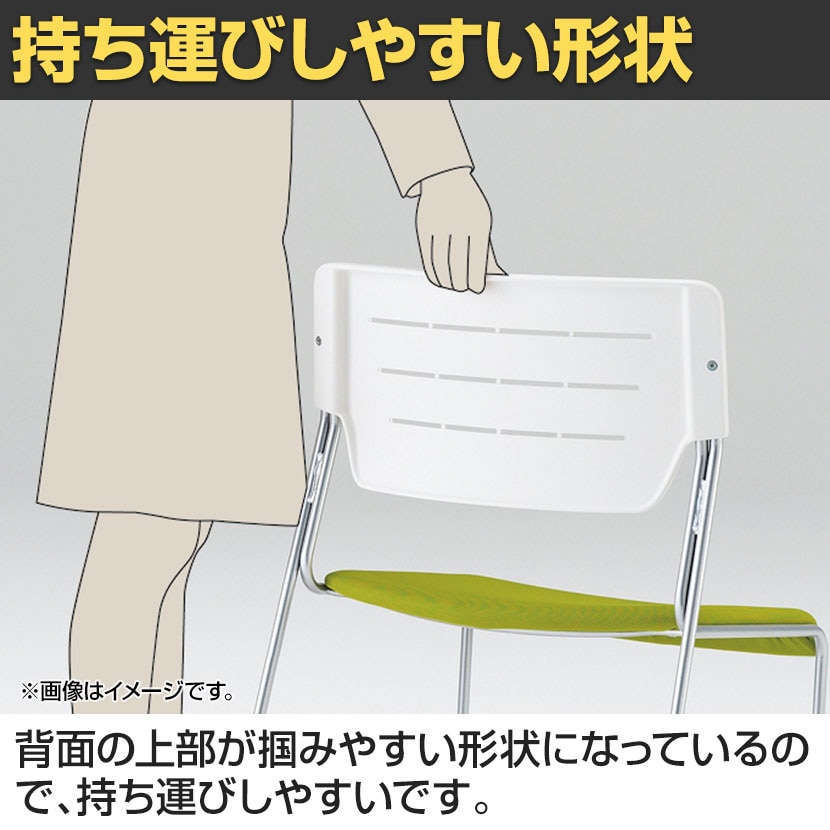 送料無料】 ITOKI(イトーキ) エレック SC背座ヌードタイプ キャスター