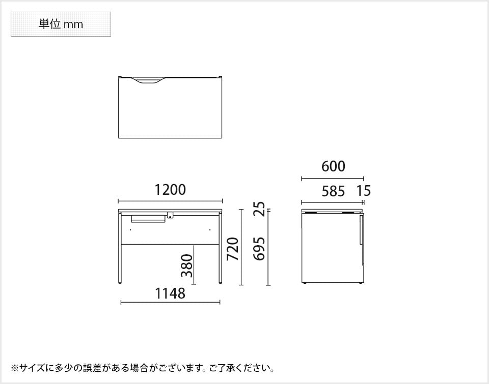JT-BF-126-J 商品サイズ1