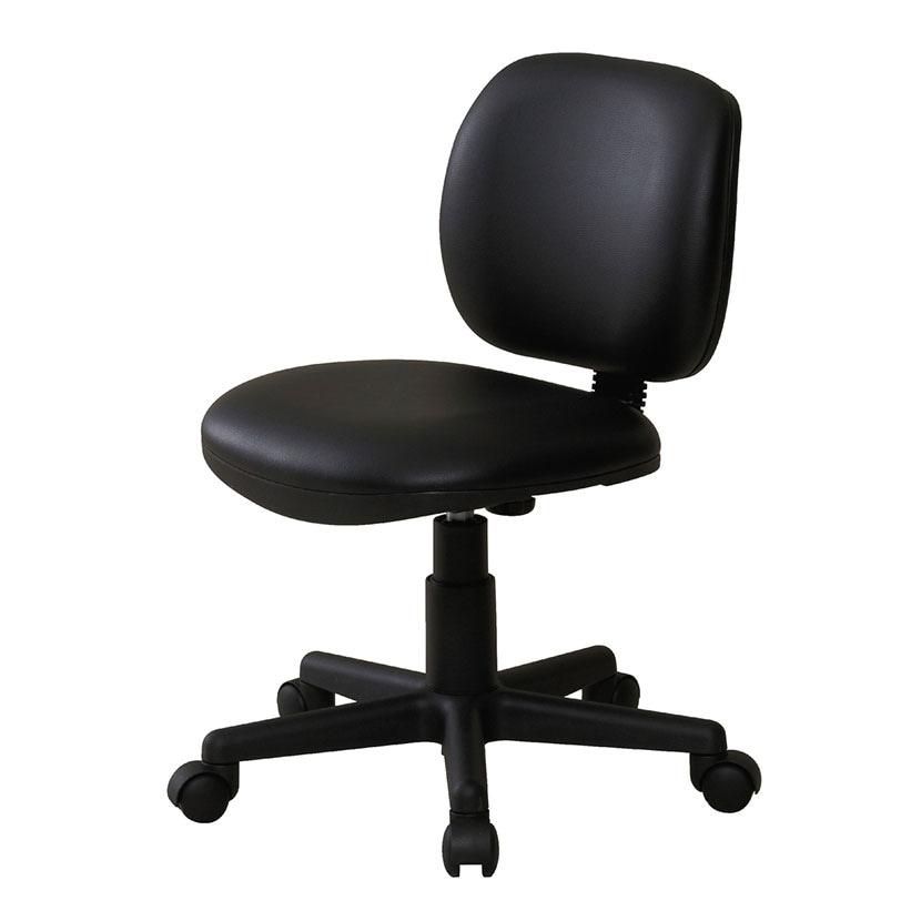 事務椅子 送料無料】 オフィスチェア シンプル 背スライド機能搭載 張地:合成