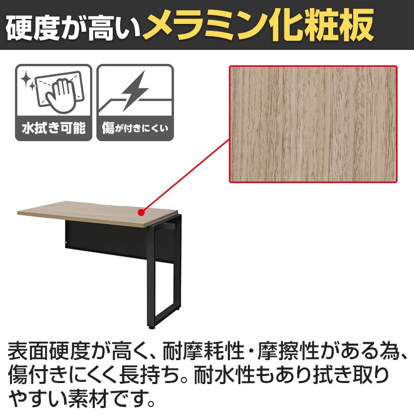 送料無料】 【追加/増設用】ワークデスク 増連セット フリーアドレス