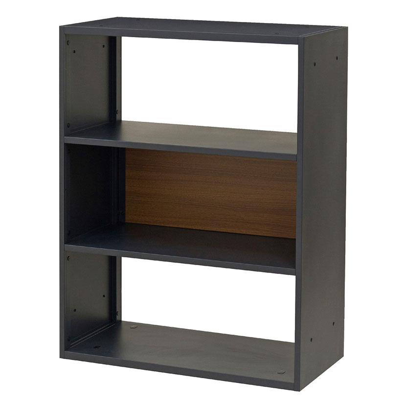 オープン書庫 シェルフ ストレージ オフィス収納 使い方自由 シンプル おしゃれなバックパネル 幅800×奥行400×高さ1050mm