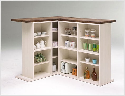 大容量の収納スペース