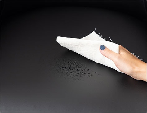 お手入れ簡単なPUレザー