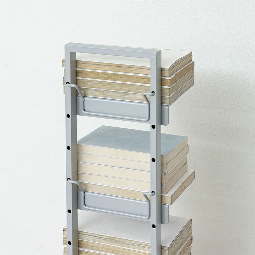 taaakakoページ ロフトブラック 100x115cm シェルフ - ラック・シェルフ・棚の