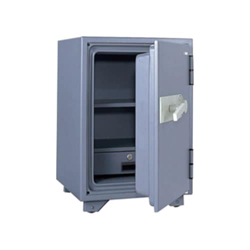 送料無料】 耐火金庫 ダイヤル式/幅455×奥行520×高さ677mm/90kg/50L/KS