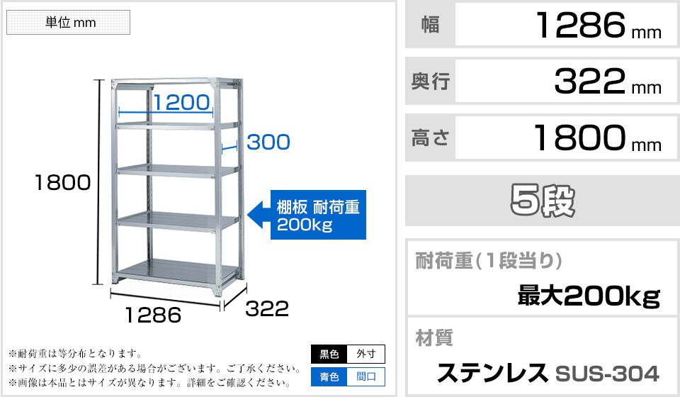 KT-LM-SUS-32 商品サイズ1