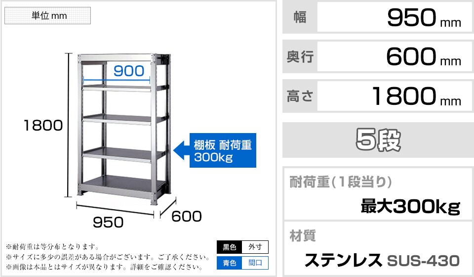 KT-M-SUS-66 商品サイズ1