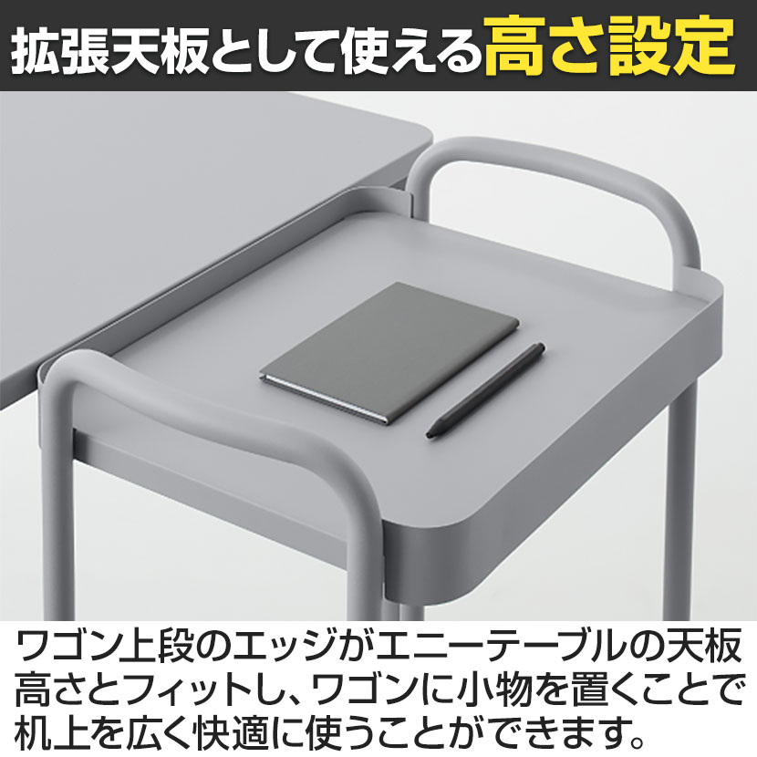 送料無料】 コクヨ ワゴン エニーワゴン Any Wagon 2段 AWG-AN2 サイド