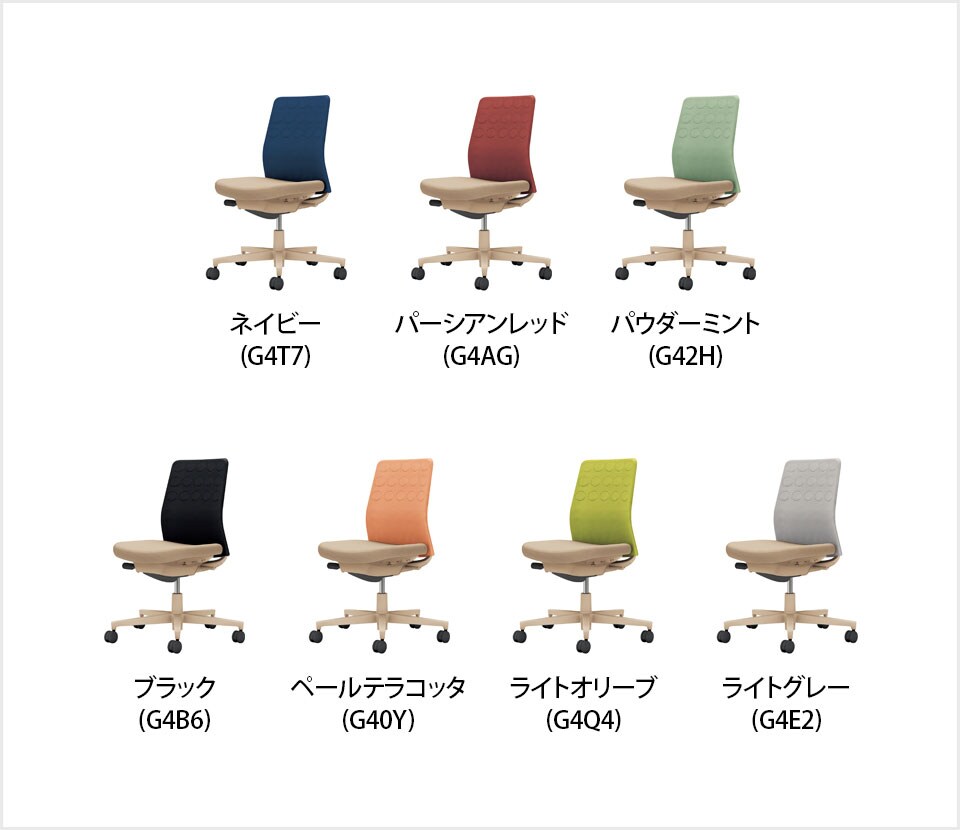 オフィスチェア　モネット　可動肘つき C03-W130W-W7E7EX1 66592815 送料無料 コクヨ kokuyo