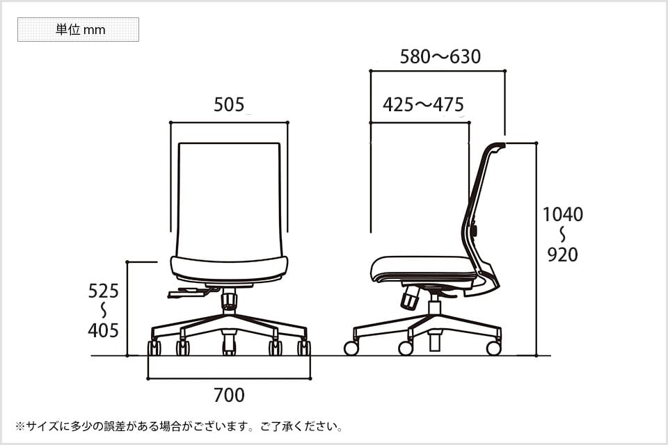KY-CCR-ET2A303M 商品サイズ1