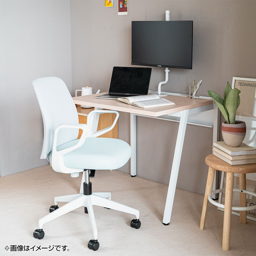 美品KOKUYO LEAN（リーン）デスク　平机　ナチュラル　引出なしW1400 送料無料】 コクヨ リーン デスク 平机 本体色ホワイト 幅1400