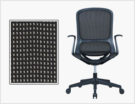 風が通り、蒸れにくい快適メッシュ