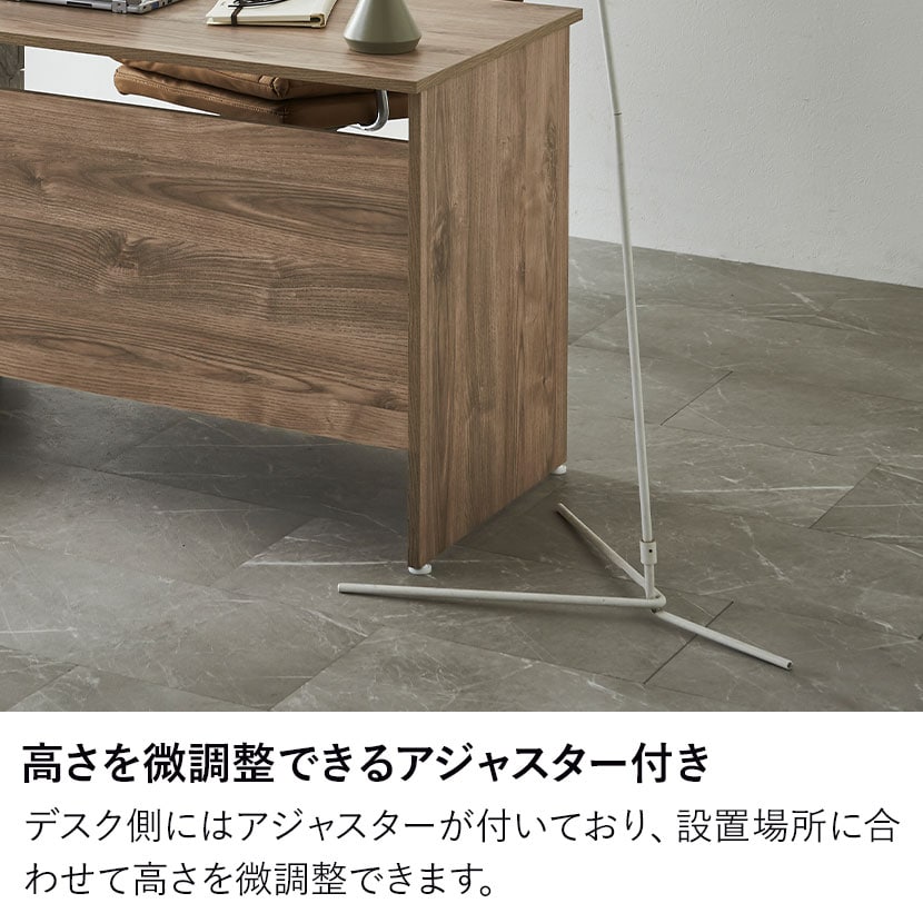 送料無料】 パソコンデスク 大理石調 木目調 オフィスデスク ビジネス
