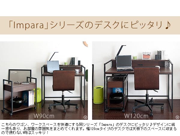 サイドワゴン 幅610×奥行325×高さ630mmの通販 | オフィスコム Impara ワークスペースの収納に 大人気即納