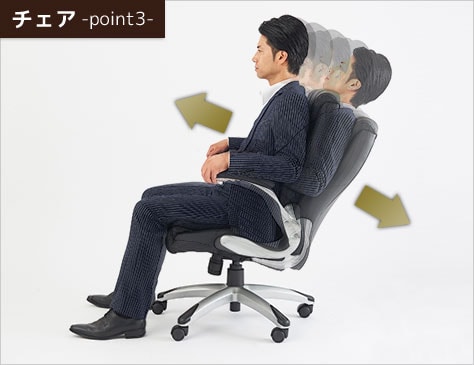 楽な姿勢をとれるロッキング