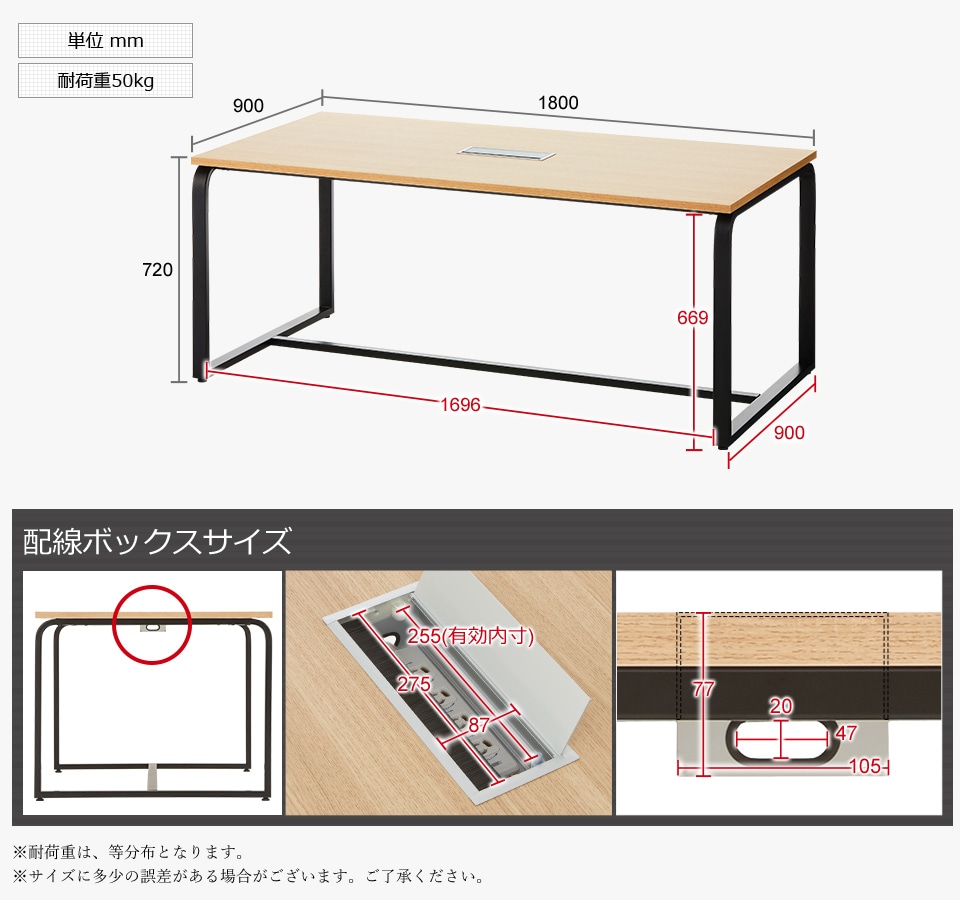 MTS1890-HB-SPH-4 商品サイズ1