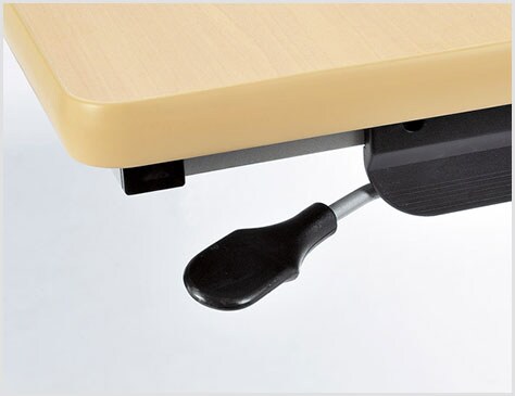 折りたたみ操作レバー