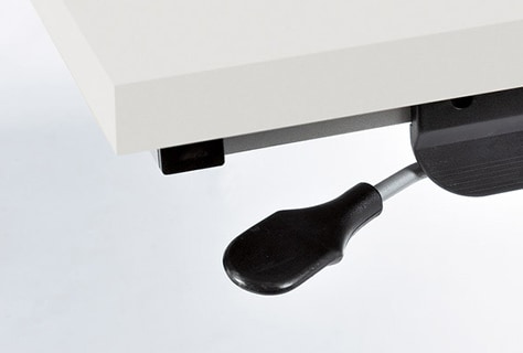 折りたたみ操作レバー