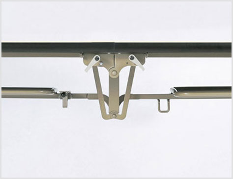 天板折りたたみ操作レバー