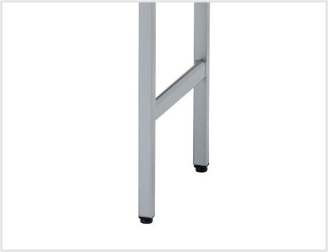 軽量のアルミ脚