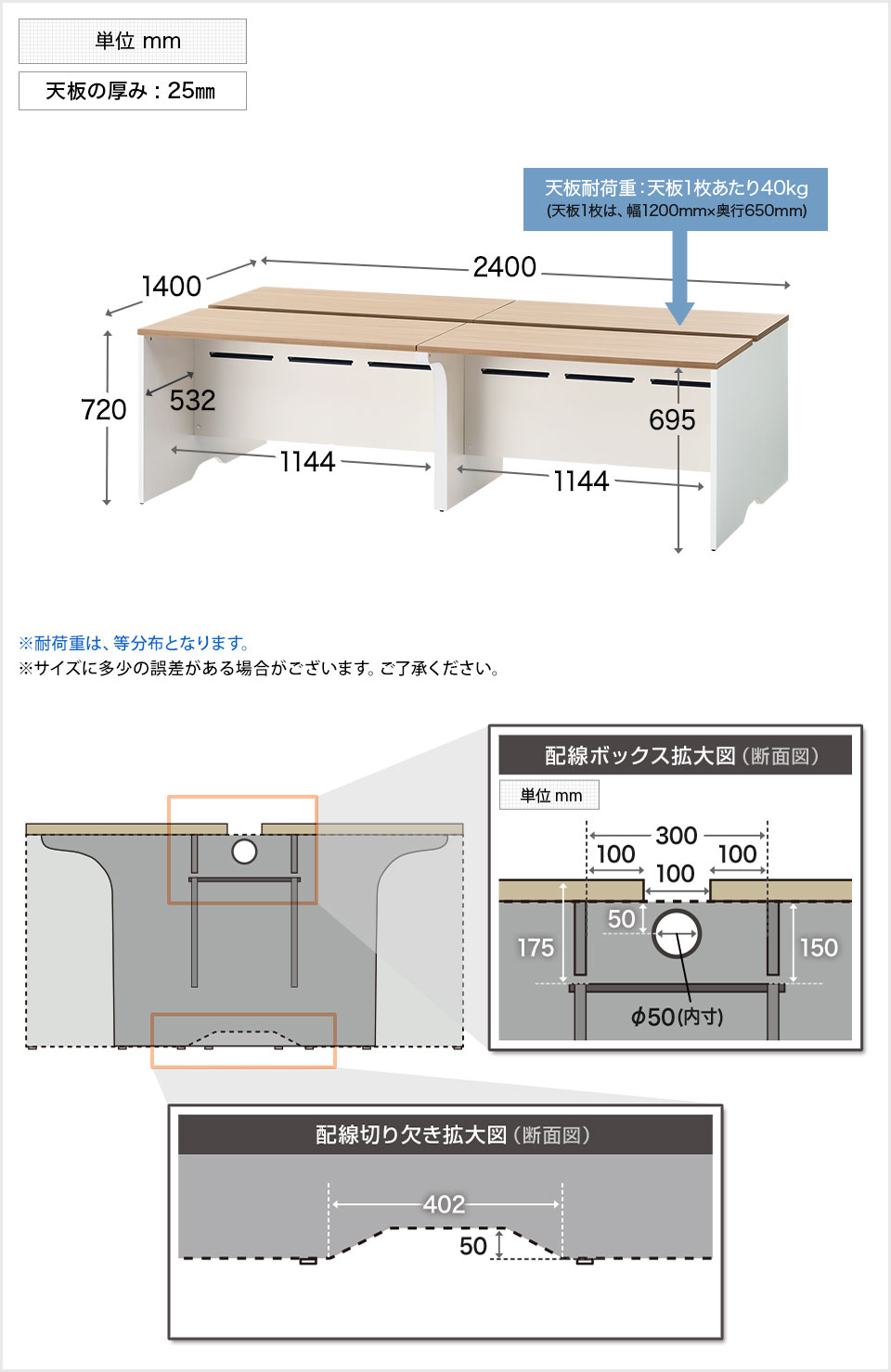 OC-20FLC2414 商品サイズ1