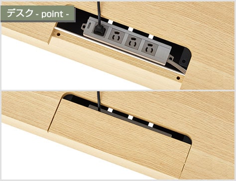 便利なフタ付きの配線ボックス