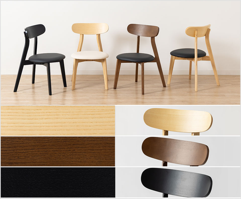 天然木の木目が際立つ、上質な質感