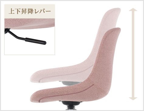 昇降しやすいガス圧調節レバー