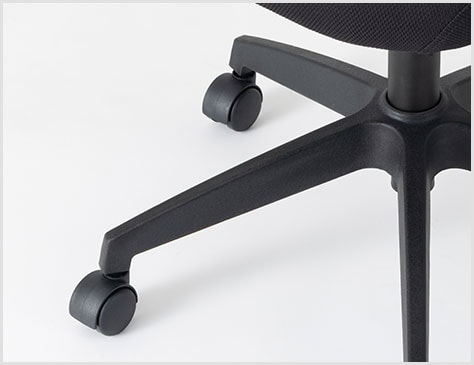 スムーズな移動を叶えるキャスター