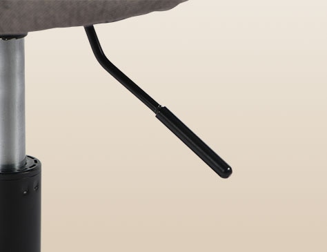 ワンタッチで手軽な高さ調節