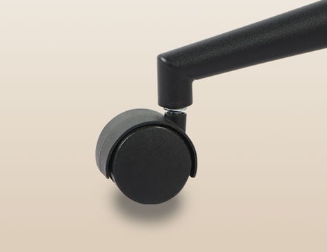 スムーズに移動できるナイロンキャスター