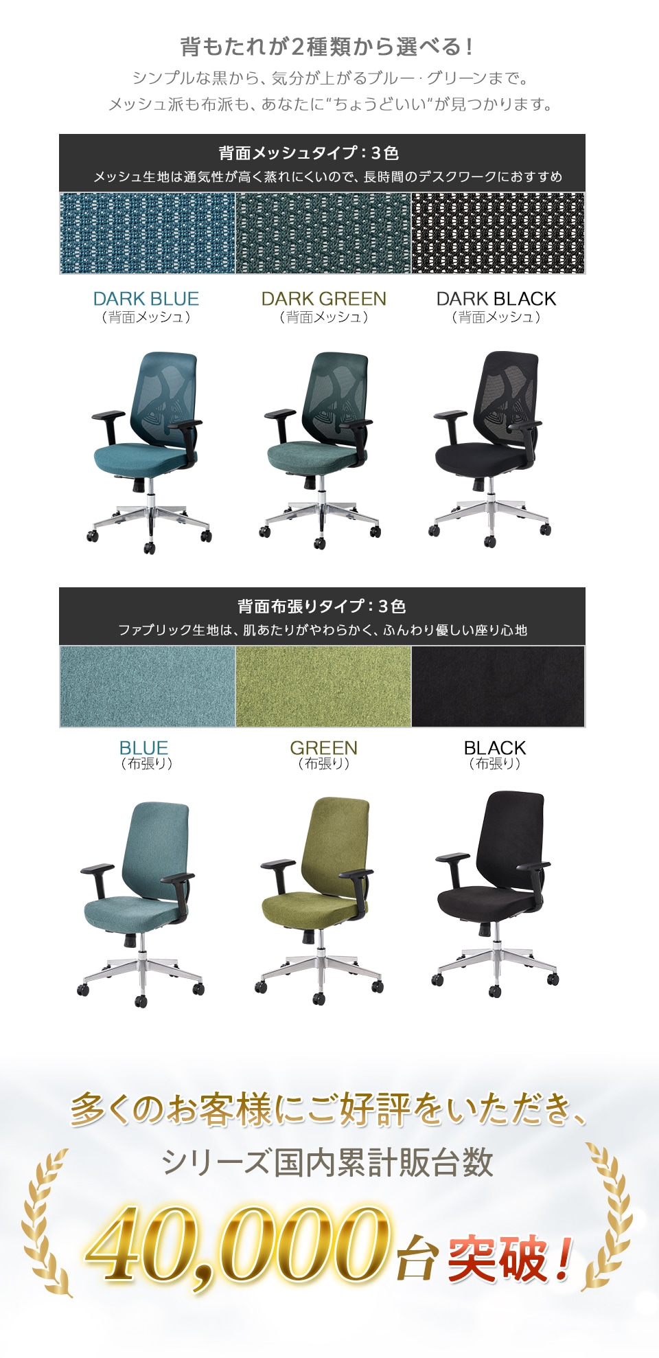 Mi✴︎ページ 送料無料】 オフィスコム YS-1 人間工学チェア 肘なし メッシュ