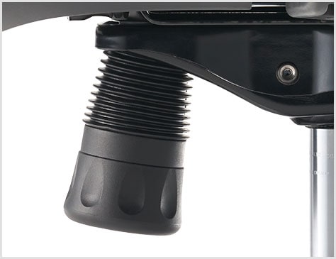 ノブでロッキングの強弱を微調節