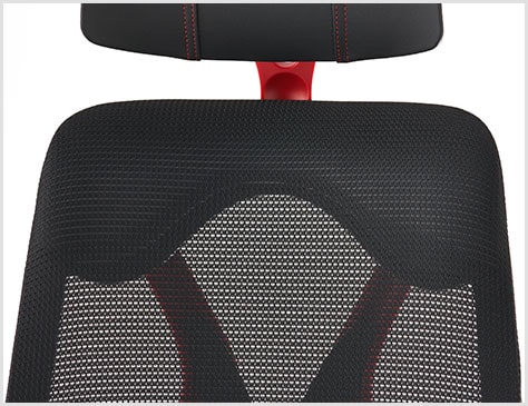 クッションパッドで肩周りをサポート