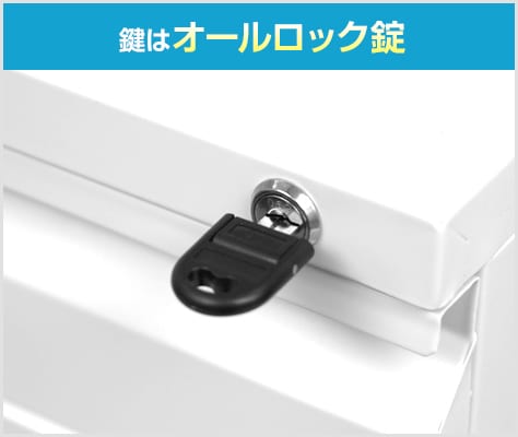 高セキュリティのオールロック錠