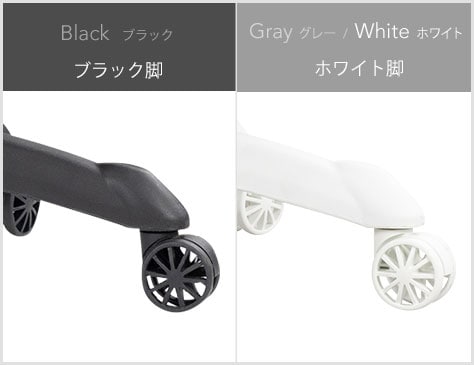 扱いやすいナイロンキャスター