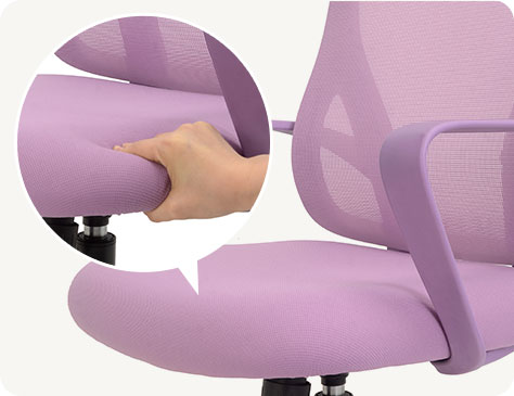 高耐久なモールドウレタン座面