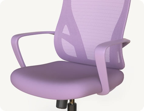 すっきりとしたループ肘