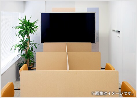 パネルを組み合わせてクロス使用
