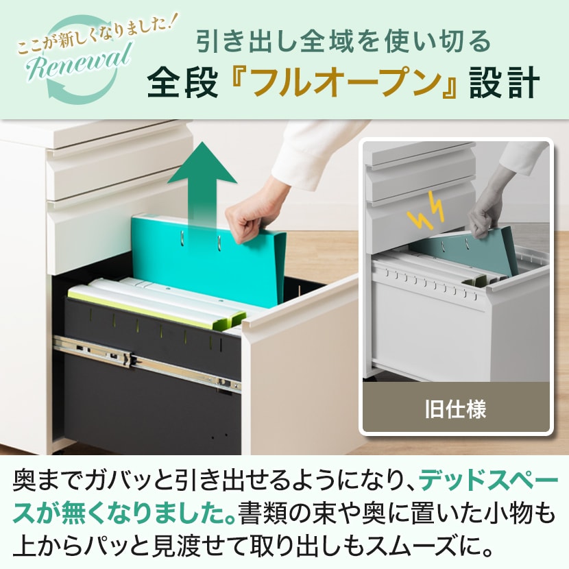 送料無料】 オフィスワゴン サイドワゴン デスクワゴン 3段 ダイヤル錠