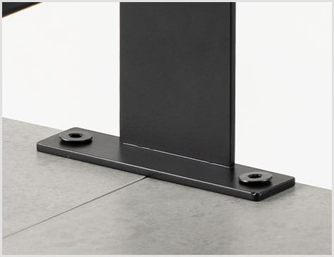 頑丈なボルト固定