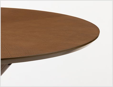 舟形の縁でやさしい印象