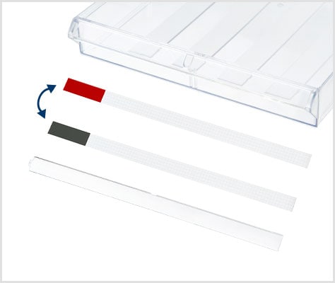 送料無料】 フロアケース レターケース A4 1列18段 浅型 幅285×奥行343