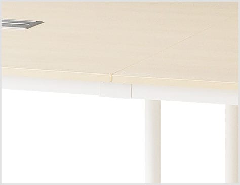 フレームを一体に見せるこだわりの仕上げ