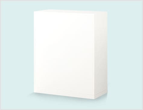 中間使いもできる背面同色仕上げ