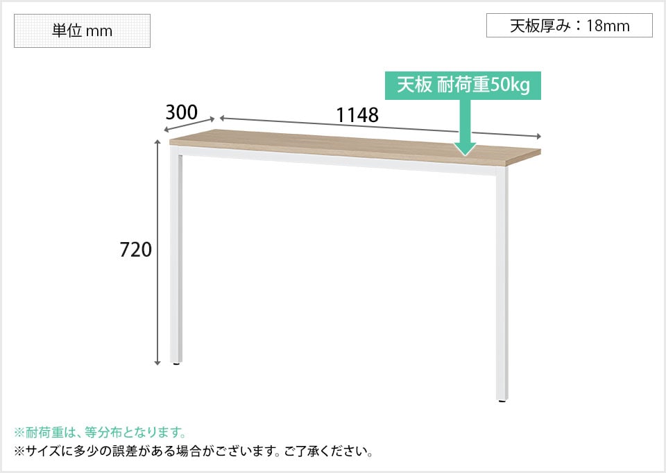 OC-HC-OCC1230T 商品サイズ1