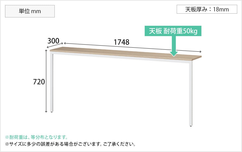 OC-HC-OCC1830T 商品サイズ1