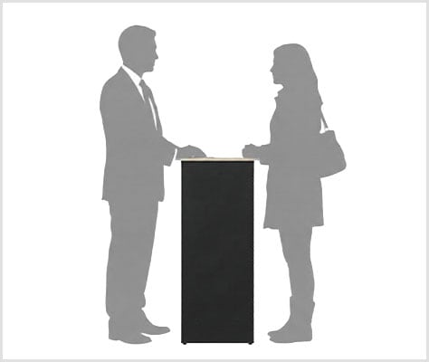 身長を問わず使いやすい高さ