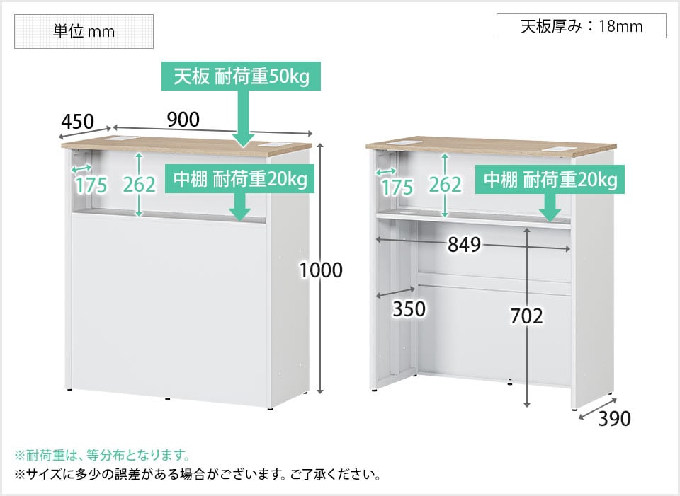 OC-HC-OCC9045N 商品サイズ1